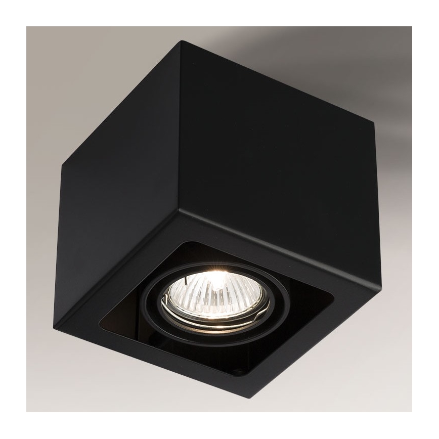 Shilo - Spot 1xGU10/15W/230V noir