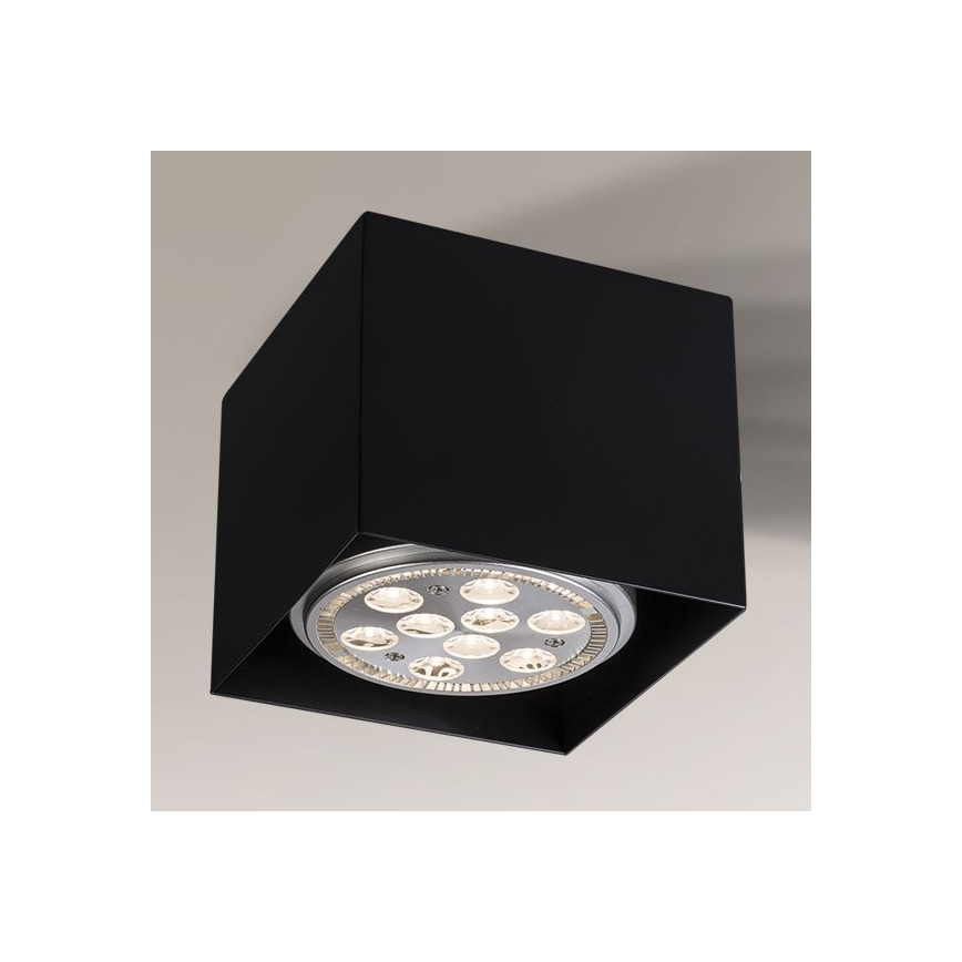 Shilo - Spot 1xGU10/15W/230V zwart