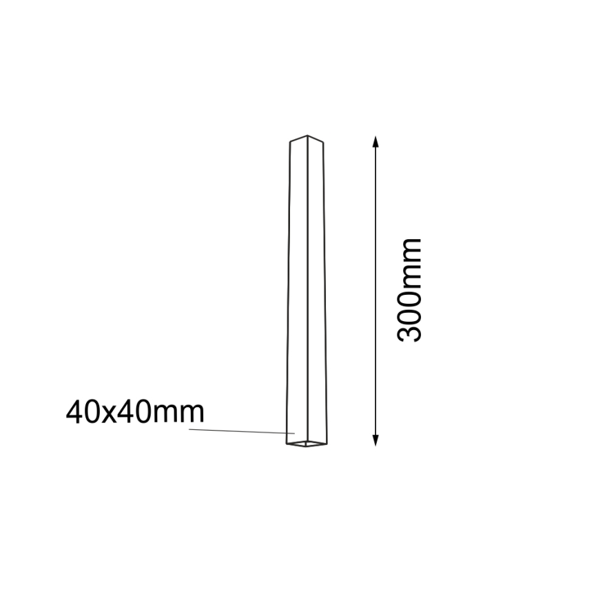 Shilo - Spot 1xGU10/15W/230V zwart