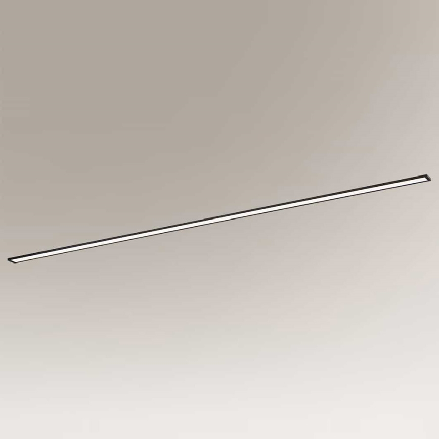 Shilo - LED inbouwarmatuur LED/9W/230V 3000K CRI 90 zwart