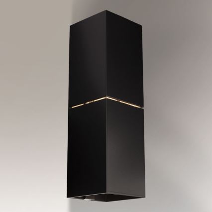 Shilo - Applique murale 1xG9/10W/230V noire