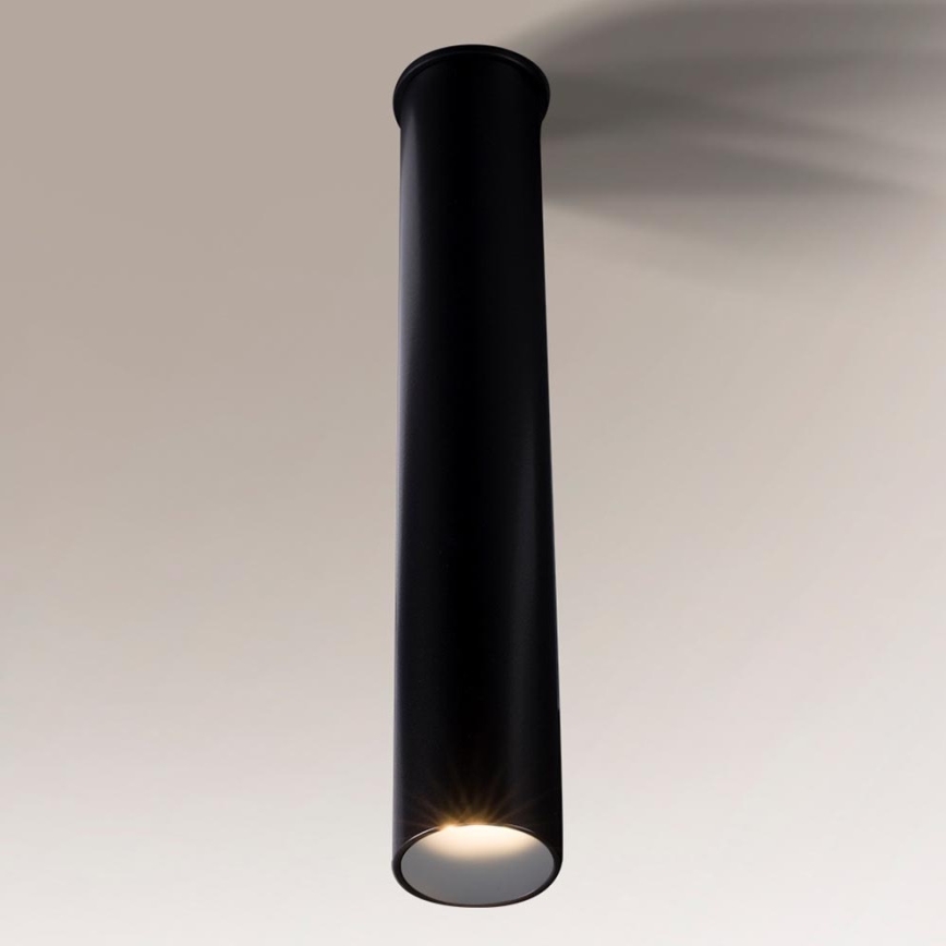 Shilo 8074 - Badkamer plafondlamp YABU 1xGU10-MR11/15W/230V IP44 zwart