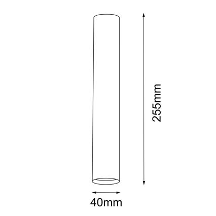 Shilo 8074 - Badkamer plafondlamp YABU 1xGU10-MR11/15W/230V IP44 zwart