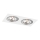 Shilo - Luminaire encastrable 2xGU10/15W/230V blanc