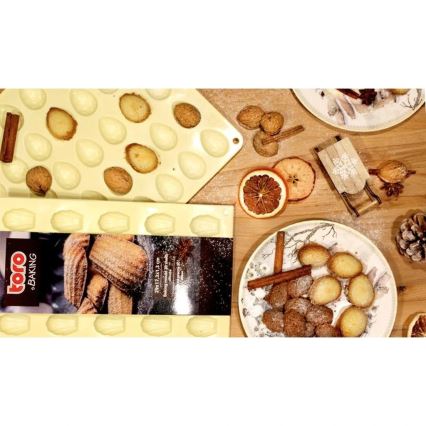 Siliconen bakvorm TORO crèmekleurig