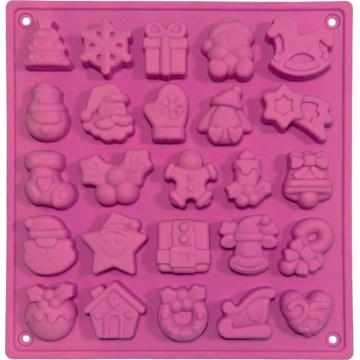 Siliconen chocoladevorm TORO roze
