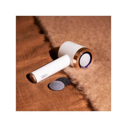 Silk’n - Elektrische voetvijl VACUPEDI 5V/1500 mAh wit/roségoud