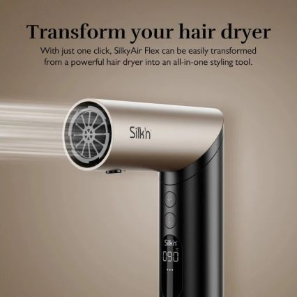 Silk’n - Haardroger SILKYAIR FLEX 230V zwart/goud