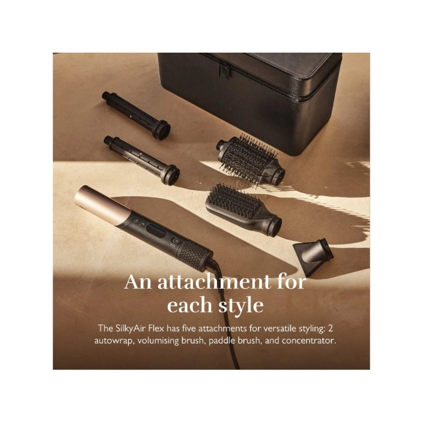 Silk’n - Haardroger SILKYAIR FLEX 230V zwart/goud