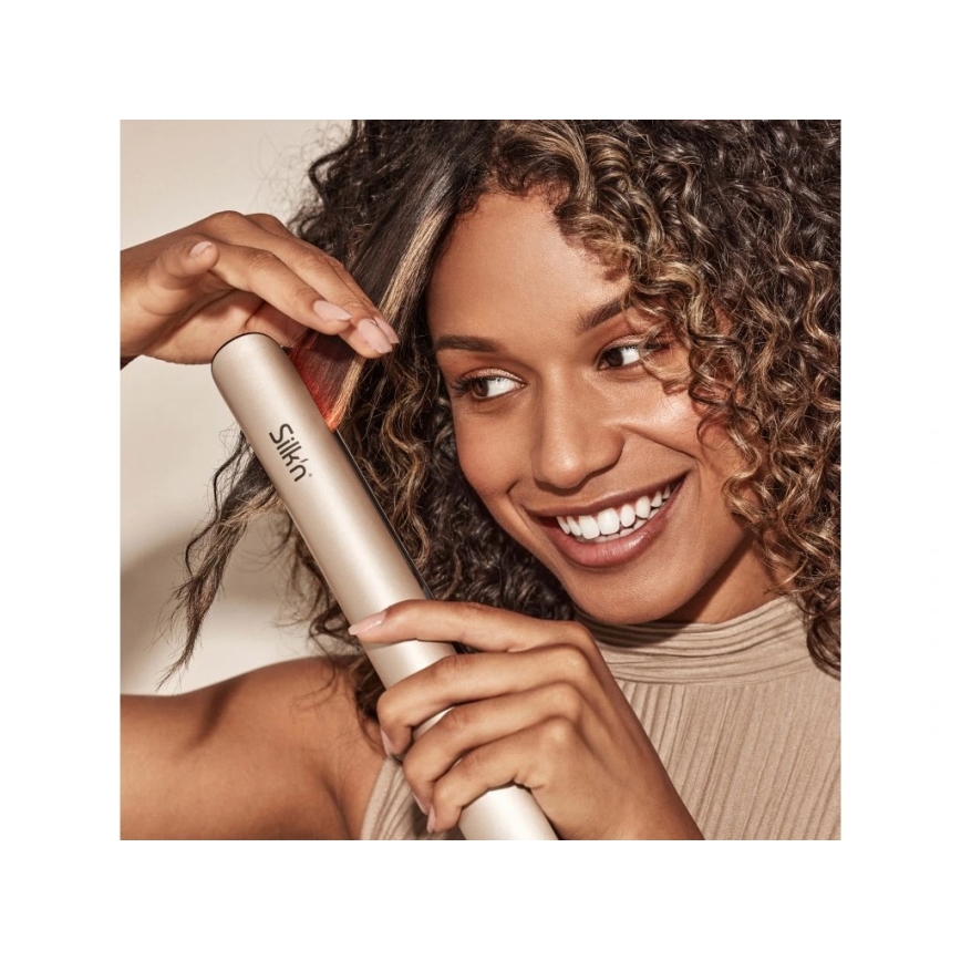 Silk’n - Infrarood-stijltang SILKY STRAIGHT 230V goud