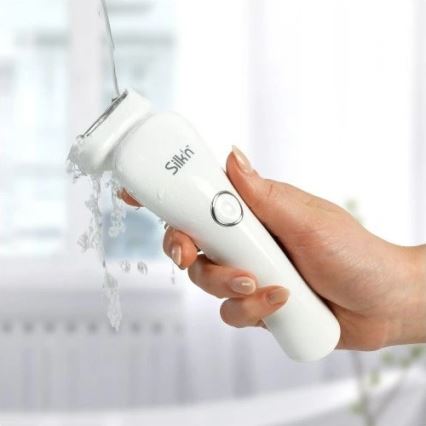 Silk’n - Rasoir électrique LADY SHAVE Wet & Dry 2xAAA blanc