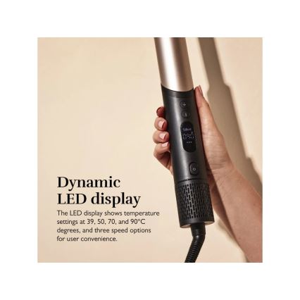 Silk’n - Sèche-cheveux SILKYAIR FLEX 230V noir/doré