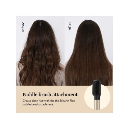 Silk’n - Sèche-cheveux SILKYAIR FLEX 230V noir/doré