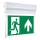 Sinclair - LED Noodverlichting NOPH LED/2W/230V IK06 groen