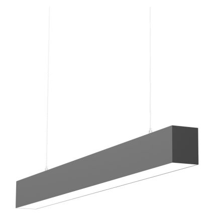 Sinclair - LED Plafondlamp LSM LED/20W/230V 3000K/4000K/5000K 60 cm zwart