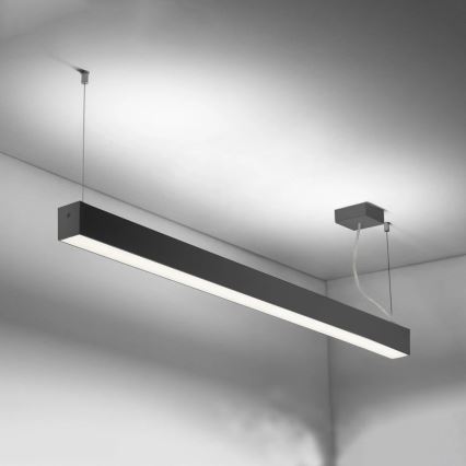 Sinclair - Plafonnier LED LSM LED/20W/230V 3000K/4000K/5000K 60 cm noir