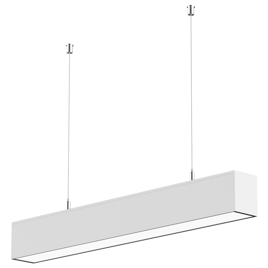 Sinclair - Plafonnier LSM LED/40W/230V 3000K/4000K/5000K 120 cm argenté