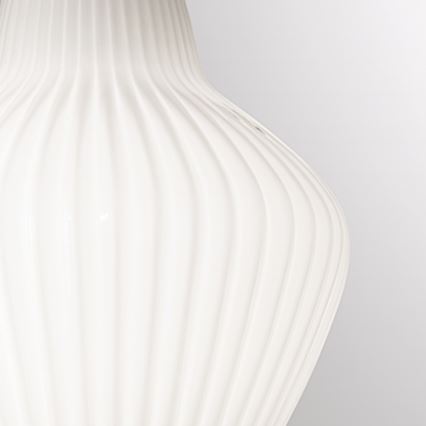 SIRU - Hanglamp aan een koord LONDON 1xE27/60W/230V wit/glanzend chroom Venetiaans glas