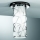 SIRU - Spot ORIONE 1xG9/30W/230V glanzend chroom/wit Venetiaans glas
