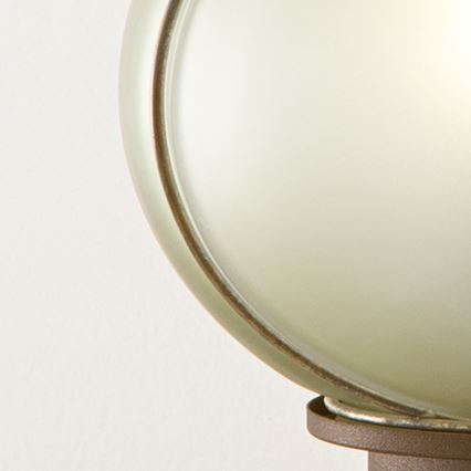 SIRU - Tafellamp FLORET 1xE14/40W/230V bruin/grijs Venetiaans glas