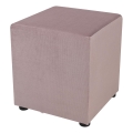 SIX Hocker 40x40 cm roze