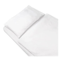 SkinPro Silver - Antibacterieel dekbedovertrek 100x135 cm wit