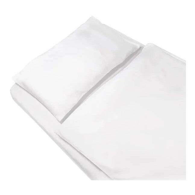 SkinPro Silver - Antibacterieel dekbedovertrek 100x135 cm wit