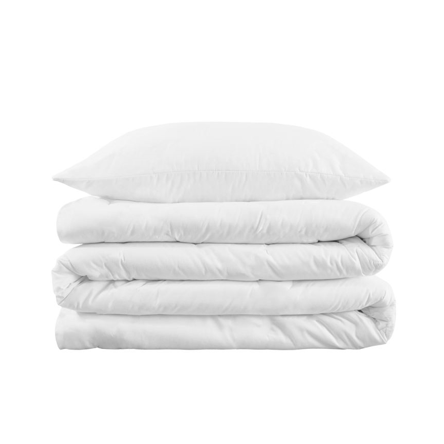 SkinPro Silver - Housse de coussin antibactérienne 50x70 cm blanche