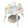 Skip Hop - 3-in-1 speelcentrum LINING CLOUD voor kinderen, 3x AAA