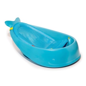 Skip Hop - Babybadje met ergonomische mat MOBY 3 blauw