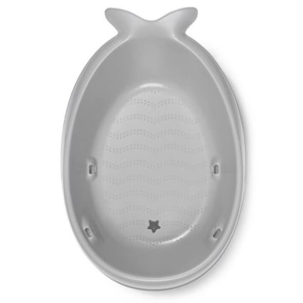 Skip Hop - Babybadje met ergonomische mat MOBY 3 grijs
