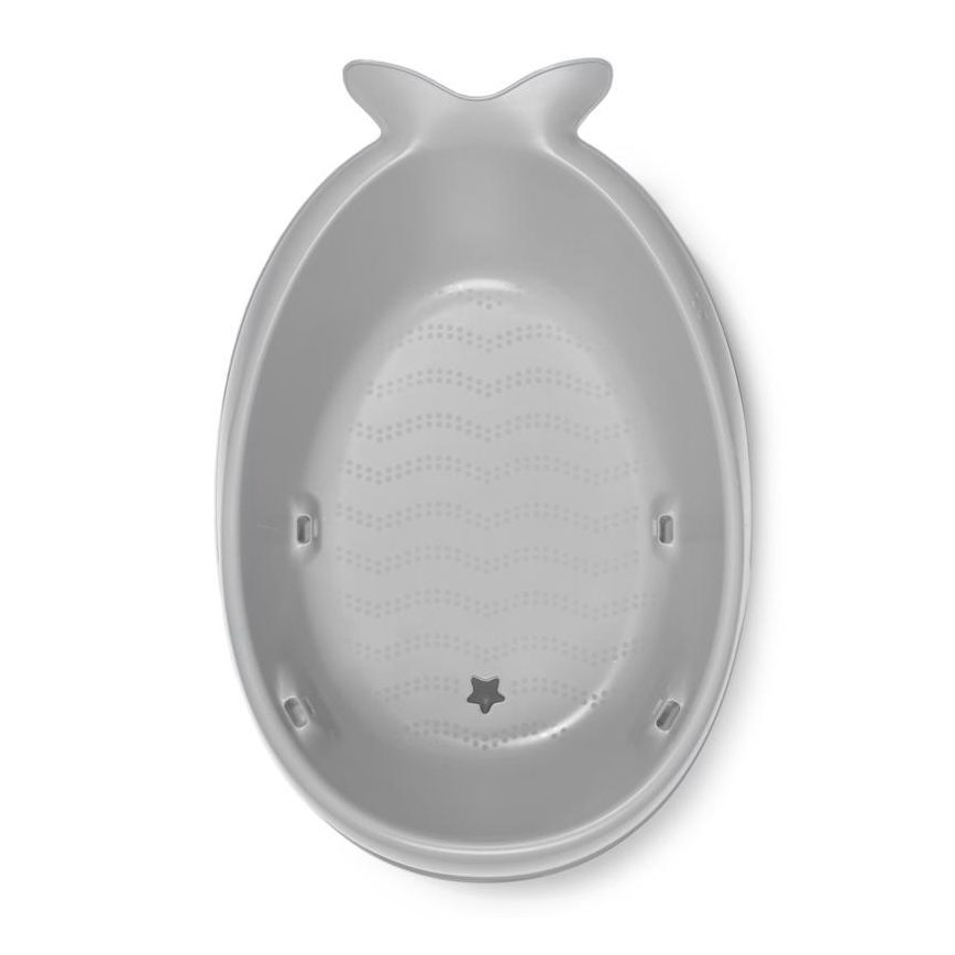 Skip Hop - Babybadje met ergonomische mat MOBY 3 grijs