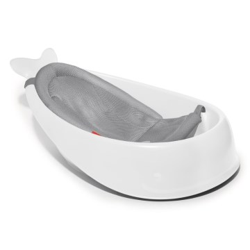 Skip Hop - Babybadje met ergonomische mat MOBY 3 wit
