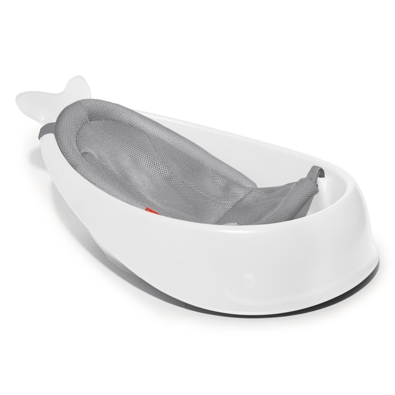 Skip Hop - Babybadje met ergonomische mat MOBY 3 wit