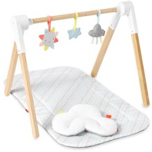 Skip Hop - Couverture d'éveil pour enfant avec trapèze en bois LINING CLOUD