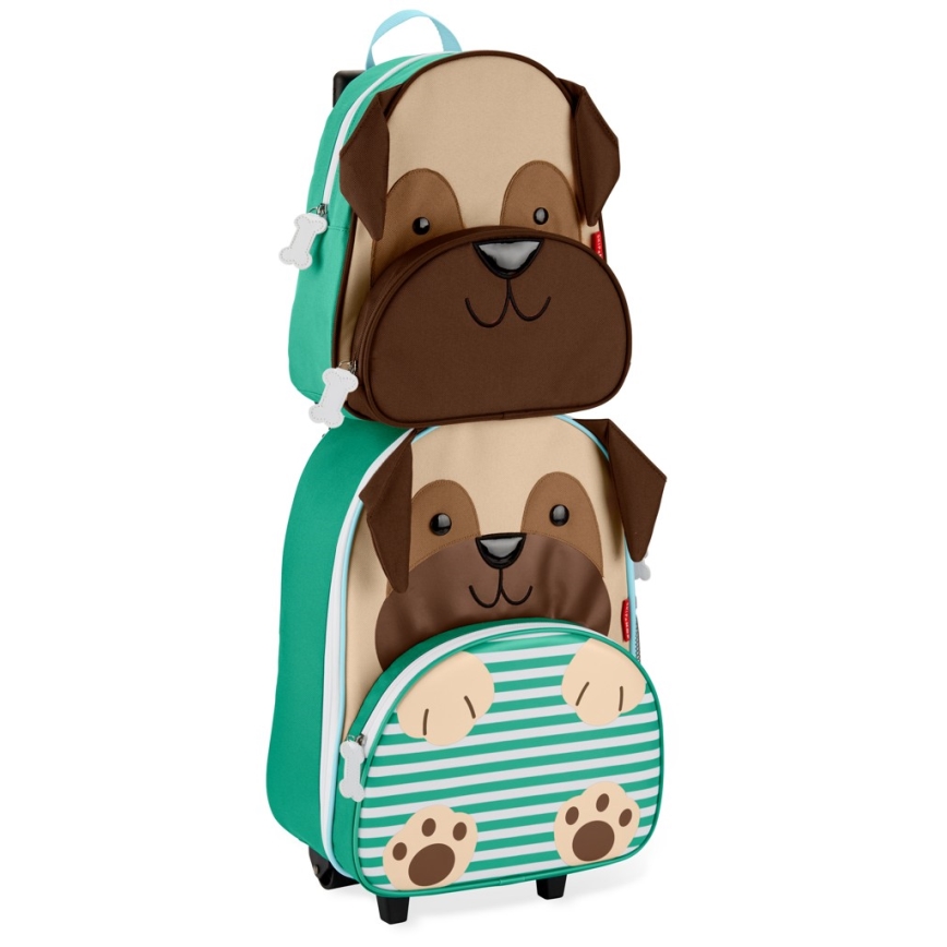 Skip Hop - Kinderreiskoffer ZOO Mopshond