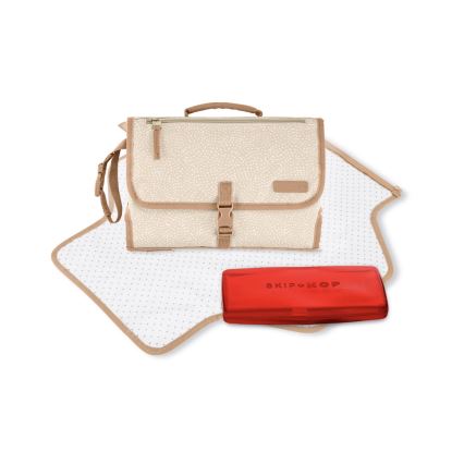 Skip Hop - Reisverschoonmatje en tas 2-in-1 PRONTO beige