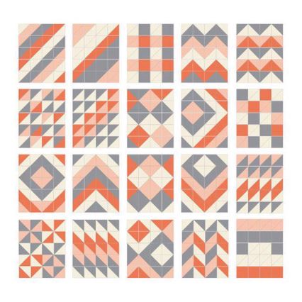 Skip Hop - Puzzle en mousse 72pcs gris/orange