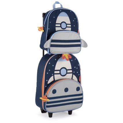 Skip Hop - Reiskoffer voor kinderen SPARK STYLE ruimte raket