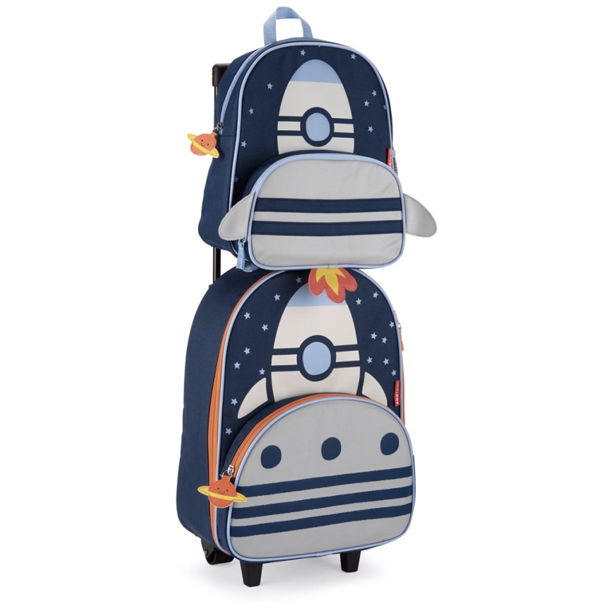 Skip Hop - Reiskoffer voor kinderen SPARK STYLE ruimte raket