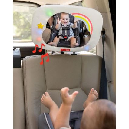 Skip Hop - Rétroviseur de voiture enfant LINING CLOUD 3xAA