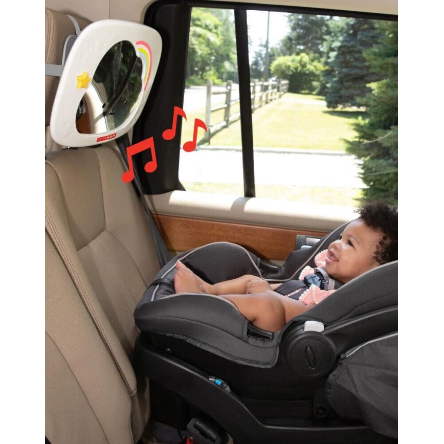 Skip Hop - Rétroviseur de voiture enfant LINING CLOUD 3xAA