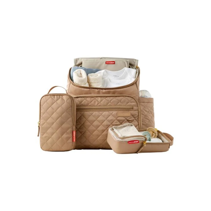 Skip Hop - Sac à dos à langer pour poussette FORMA CAMEL