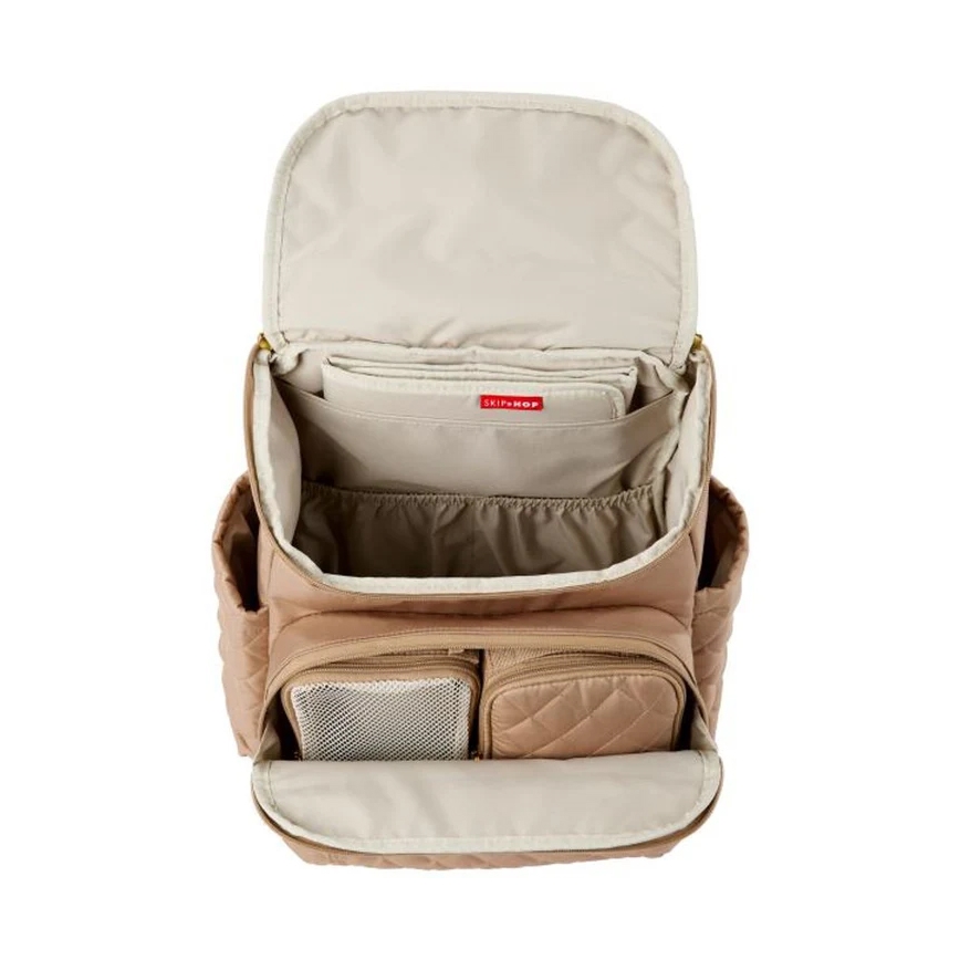 Skip Hop - Sac à dos à langer pour poussette FORMA CAMEL