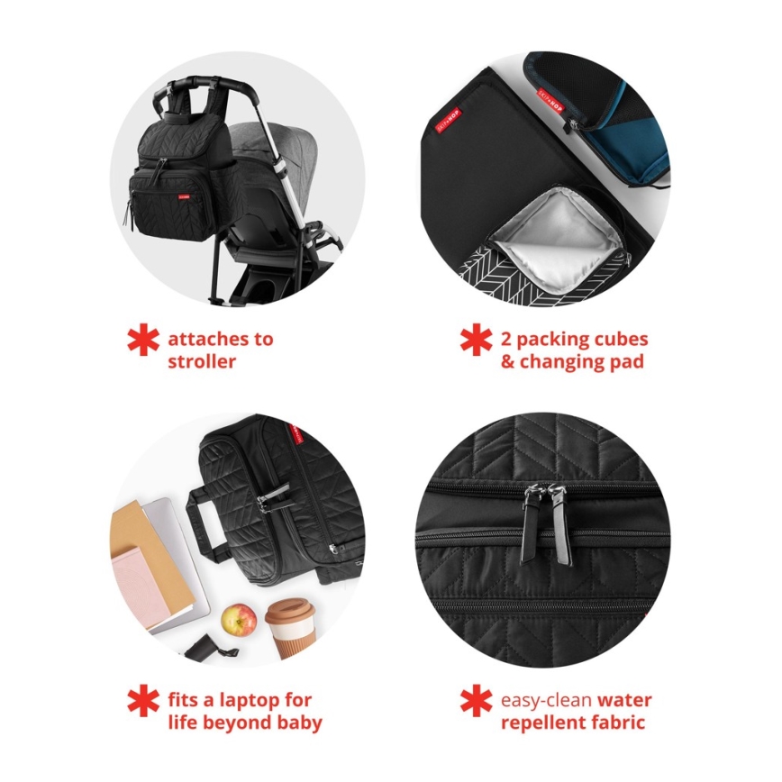 Skip Hop - Sac à dos à langer pour poussette FORMA Sage