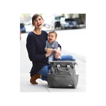 Skip Hop - Sac à dos à langer pour poussette MAINFRAME Charcoal