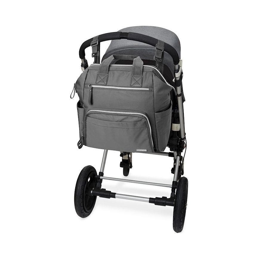 Skip Hop - Sac à dos à langer pour poussette MAINFRAME Charcoal