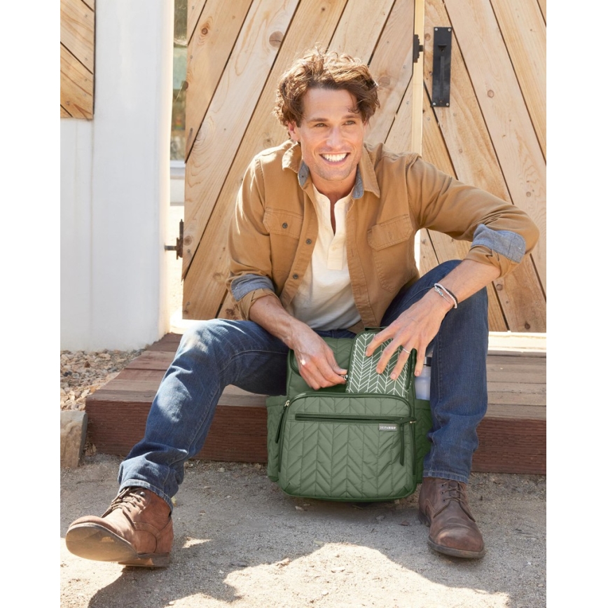 Skip Hop - Veranderende rugzak voor kinderwagen FORMA Sage