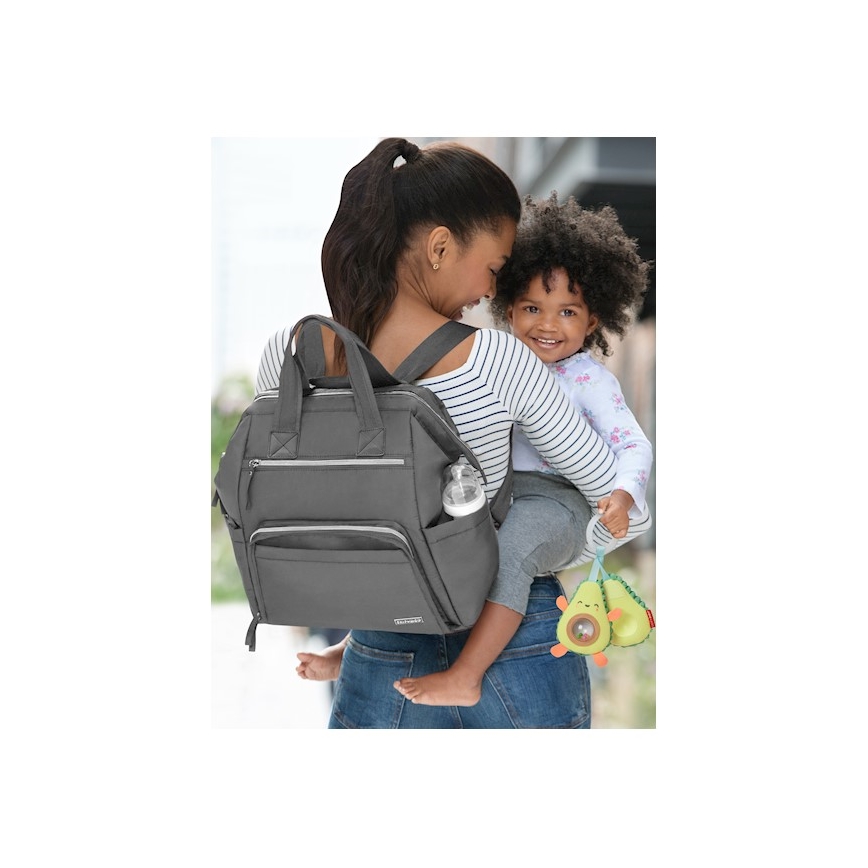 Skip Hop - Veranderende rugzak voor kinderwagen MAINFRAME Charcoal