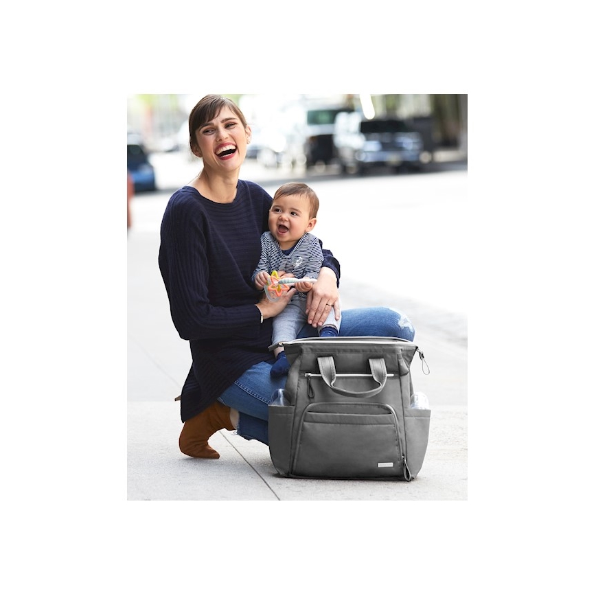 Skip Hop - Veranderende rugzak voor kinderwagen MAINFRAME Charcoal